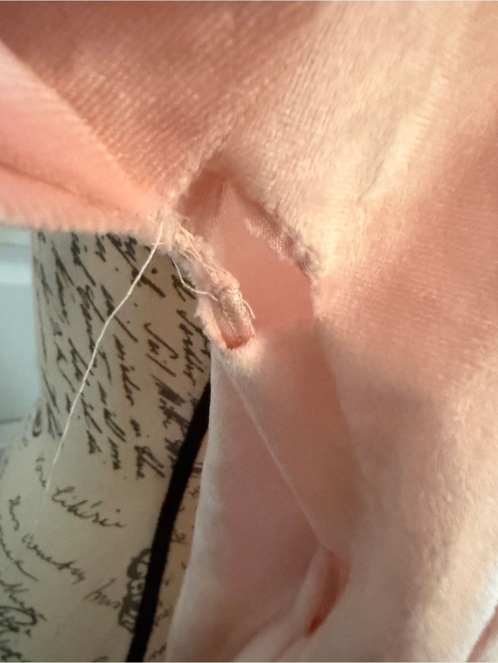 Vintage Christian Dior Pink Lace-Trim Kimono Robe M - Picture 8 of 15